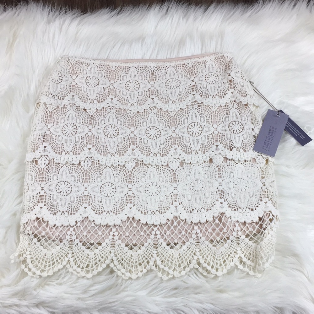 Jennifer Lopez Vida Loca Lace Skirt XS
